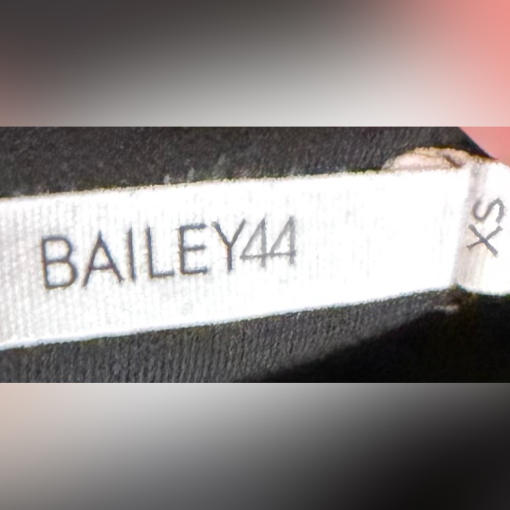 Bailey 44 Black Mesh Sleeve Dress - Picture 5 of 5